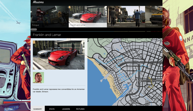 Social Club: GTA V Story Missions